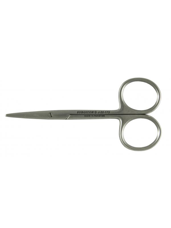 Ножницы тупоконечные прямые, 100 мм, J-22-173