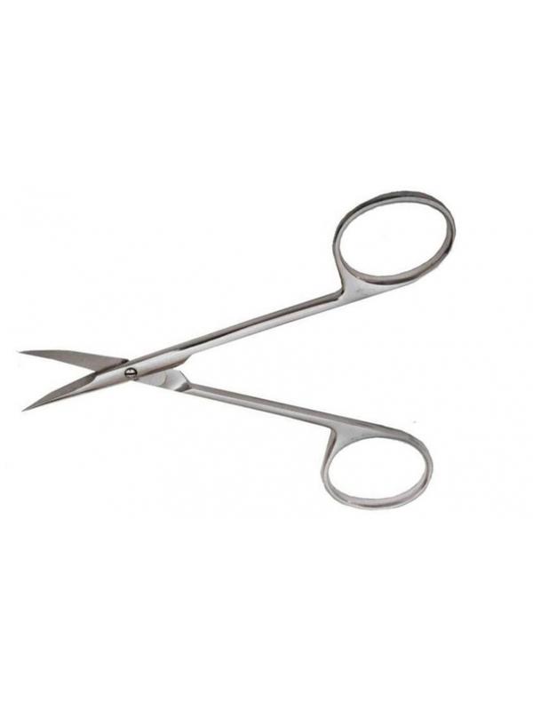 Ножницы остроконечные вертикально изогнутые,100 мм, J-22-210