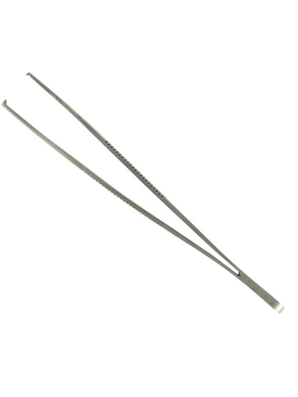 Пинцет хирургический зубчатый 122х1,5 мм, J-16-080