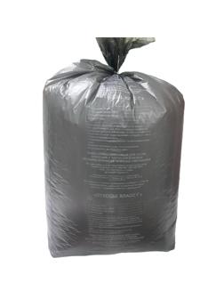 Пакет для мед.отходов кл.Г черный 700х1100х18мкм, 120л, 100 шт/уп, ПТП Киль