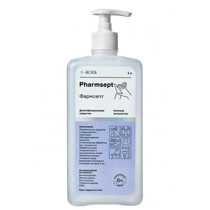 Антисептик кожный ФАРМСЕПТ 1 л, дозатор