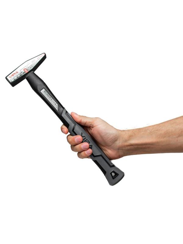 Молоток слесарный 300 г фибергласовая ручка VIRA RAGE 903003