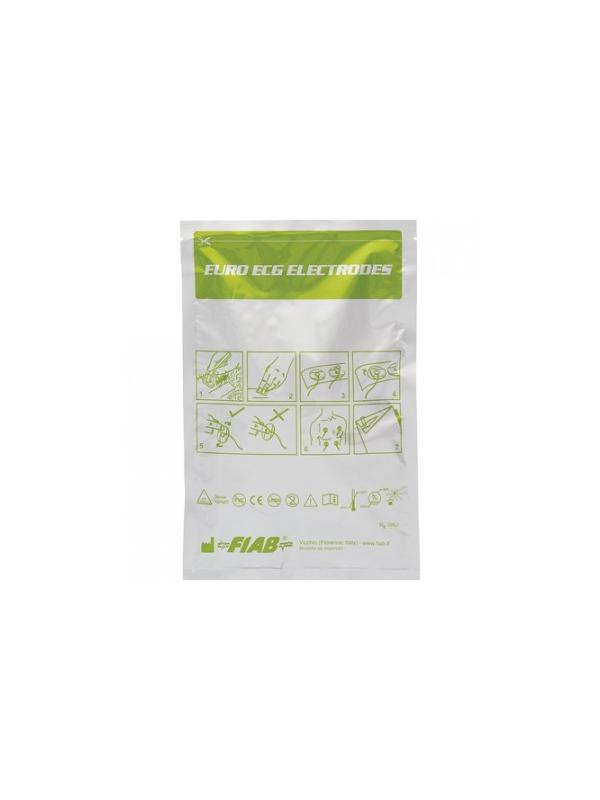 Электроды для ЭКГ однораз.57х34мм, пена, универс. Fiab F9049/RU573450шт/уп