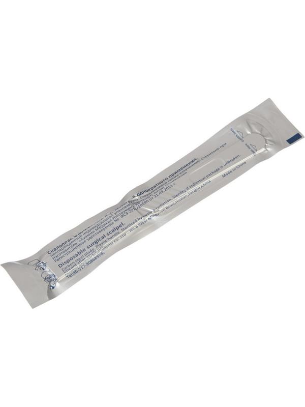 Скальпель стер, лезв.из в/угл.ст. р-24 CERTUS 10шт/уп