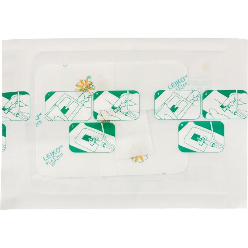 Перевяз. ср-ва Пластырь-повязка IV д/катетеров 2 сорб подуш-ки 6x8см