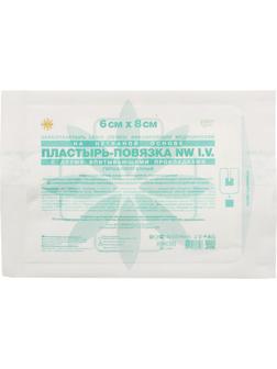 Перевяз. ср-ва Пластырь-повязка IV д/катетеров 2 сорб подуш-ки 6x8см