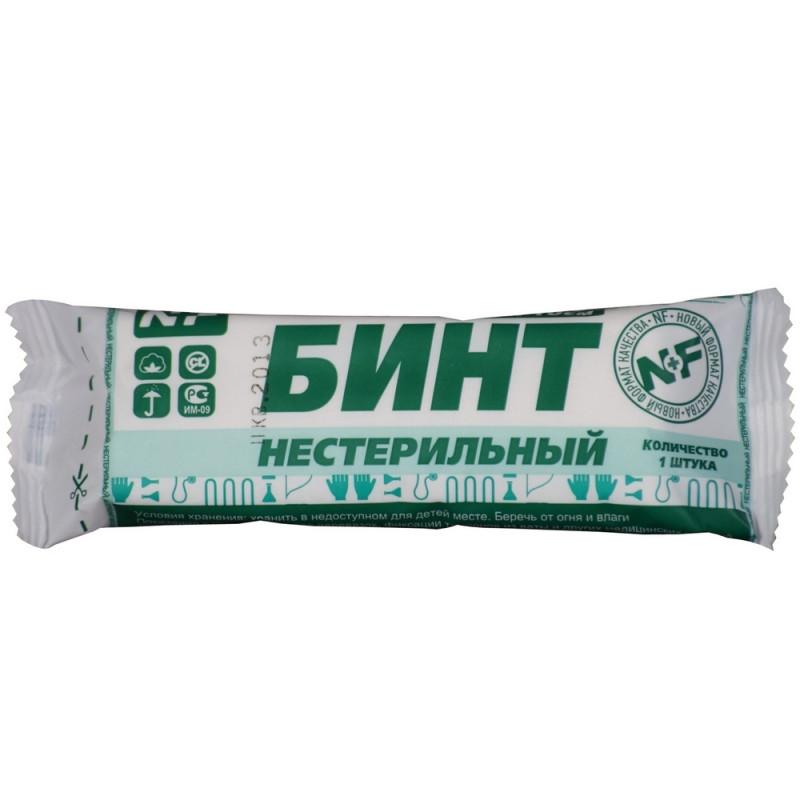 Перевяз. ср-ва Бинт нестер. 5мх10см, пл.28г Ньюфарм, (инд. уп.) ШК80872