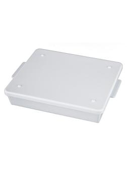 Лотки полимерные прямоугольные с крышкой ЛПпу 0,85  1шт./уп.,451