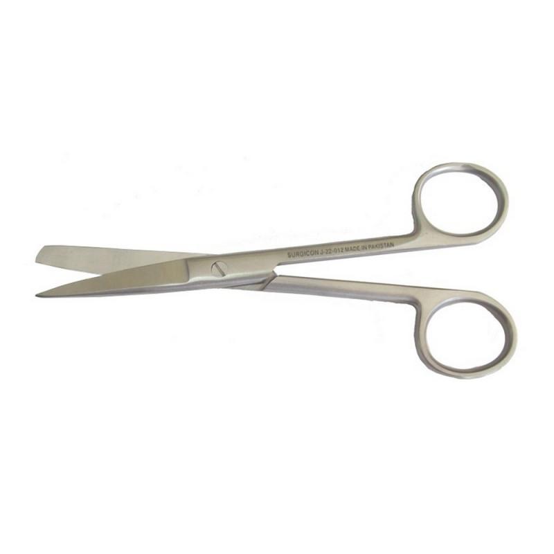 Ножницы с 1 острым концом прямые, 140 мм, J-22-012