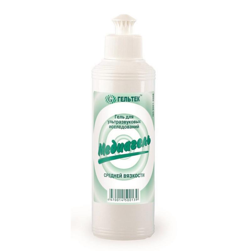 Гель для УЗИ МЕДИАГЕЛЬ 250г/бут. средней вязкости (б/цв.) 40 шт/уп