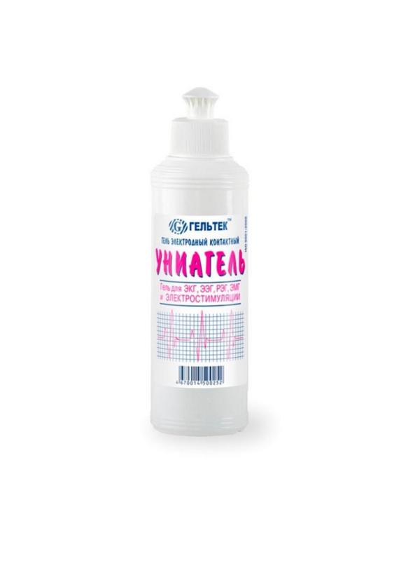 Гель для ЭКГ УНИАГЕЛЬ 250г/бут. 40 шт/уп