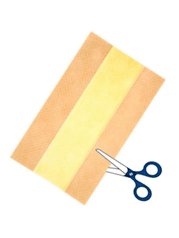 Перевяз. ср-ва Лейкопластырь бакт. 4х10см н/тканный Master Uni 50шт/уп