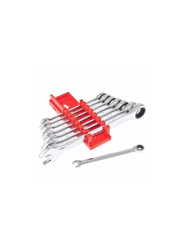 Набор ключей комбинированных трещеточных 8 шт MATRIX 14513