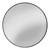 Зеркало круглое противокражное обзорное 610 мм с черным квитомвнутреннее