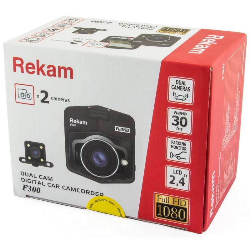 Автомобильный видеорегистратор Rekam F300, 2 камеры