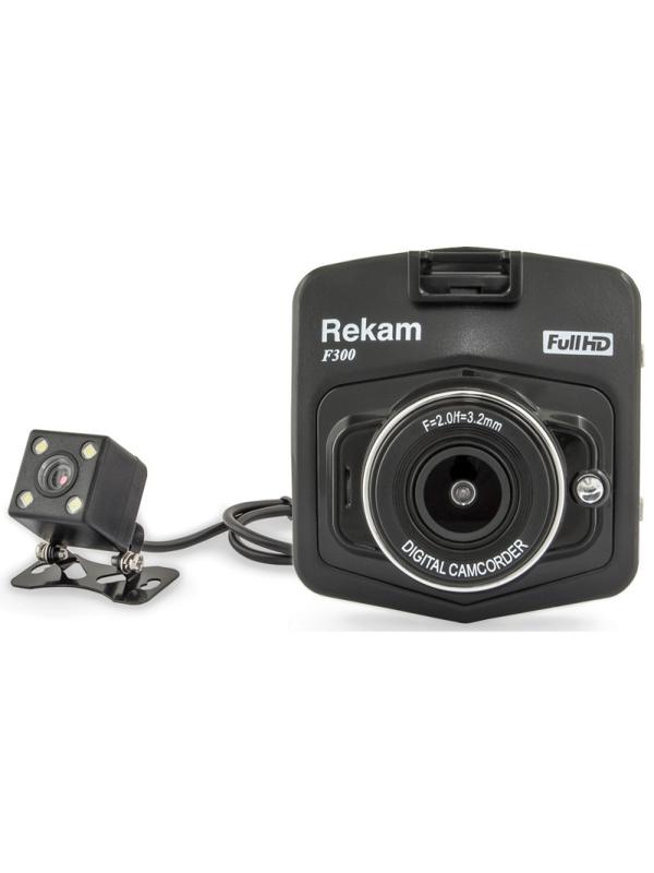 Автомобильный видеорегистратор Rekam F300, 2 камеры