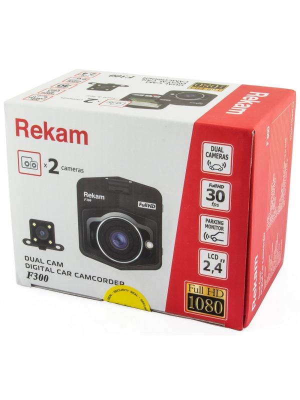 Автомобильный видеорегистратор Rekam F300, 2 камеры