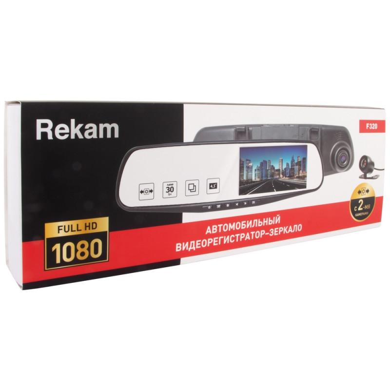 Автомобильный видеорегистратор Rekam F320, 2 камеры