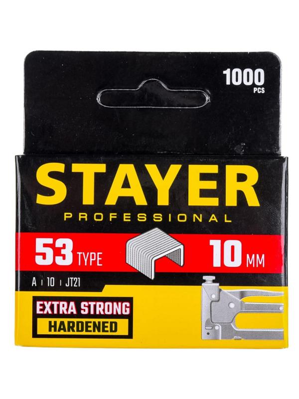 Скобы для степлера 10 мм тип 53 1000 шт STAYER 3159-10_z02