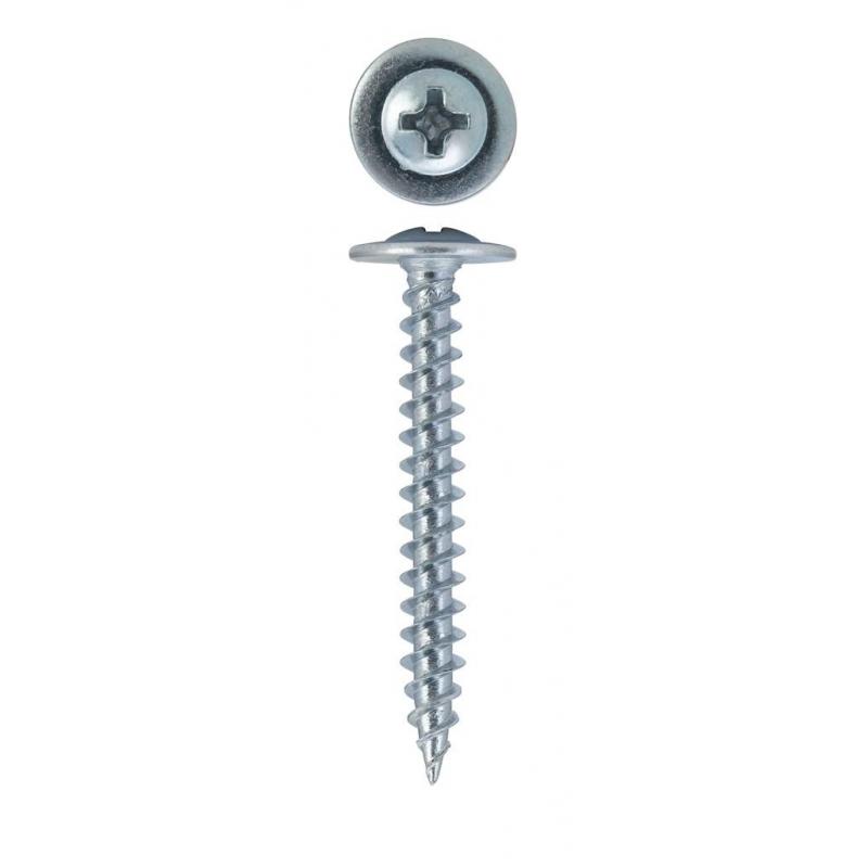 Саморезы с ПШ по металлу острый 4,2х38 500 шт/уп ведро Tech-Krep 100106