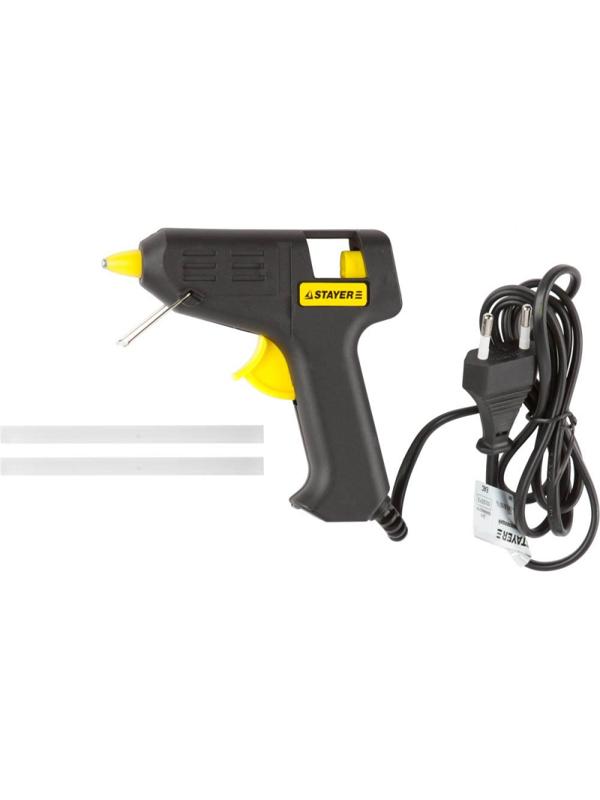 Пистолет клеевой 10 Вт 7 мм STAYER (2-06801-10-07_z01)