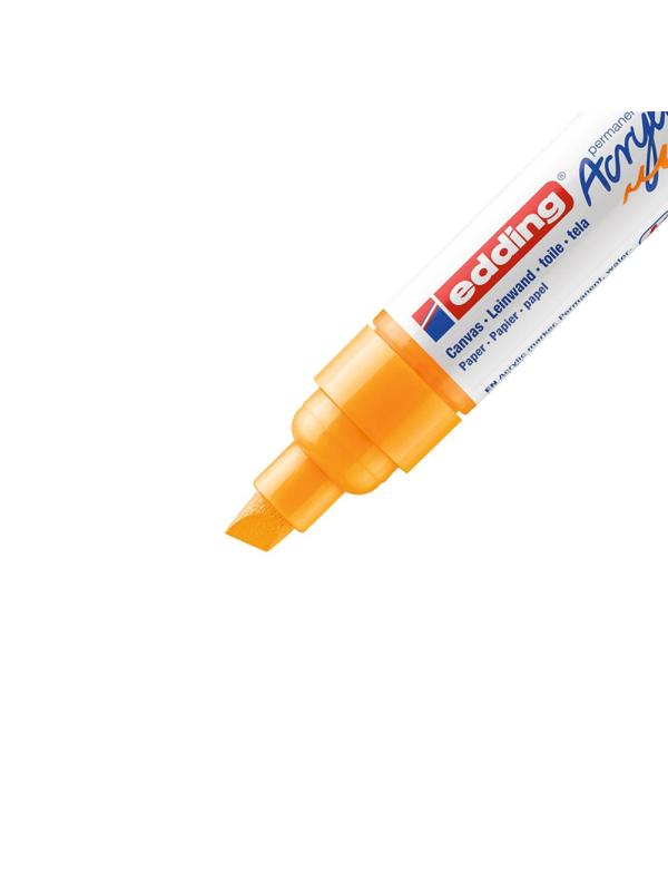 Маркер акриловый Edding 5000/906.скош.нак. 5-10 мм. Цвет Солнечный желтый