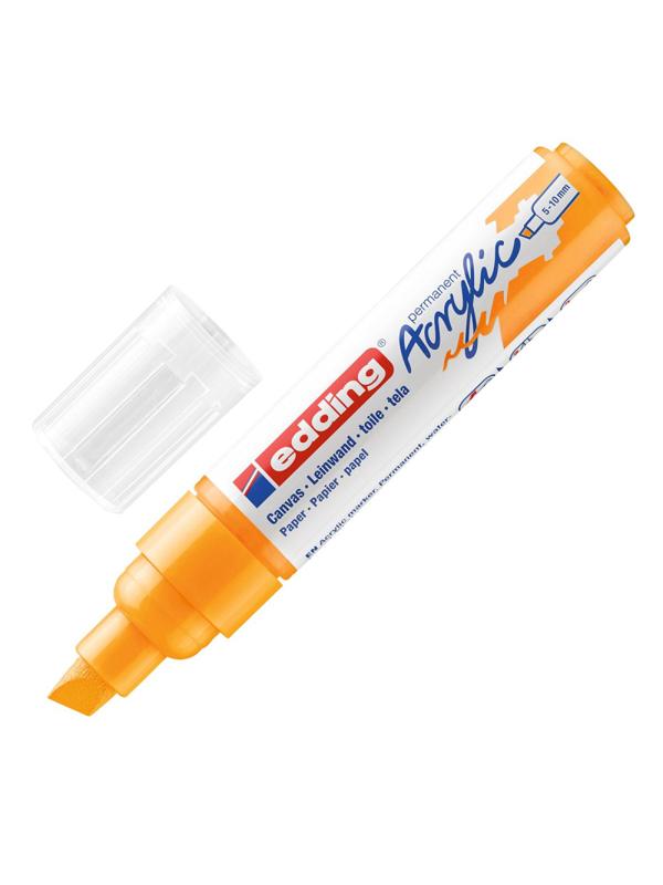 Маркер акриловый Edding 5000/906.скош.нак. 5-10 мм. Цвет Солнечный желтый