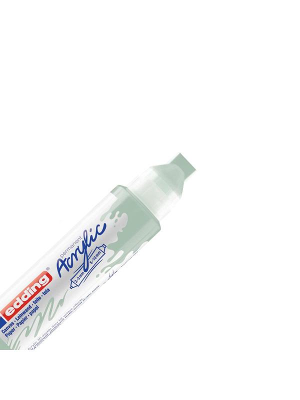 Маркер акриловый двусторонний 3D Edding 5400/928. 2-3, 5-10 мм. Цвет Мята