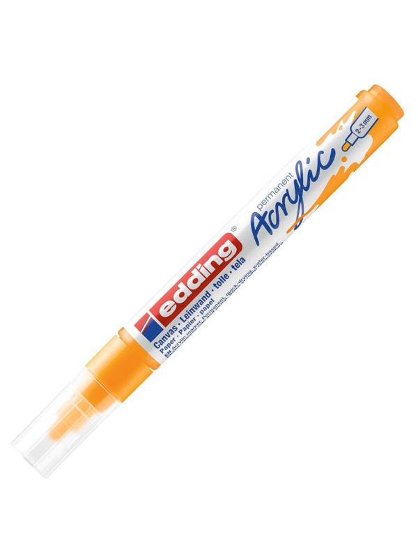 Маркер акриловый Edding 5100/906.кругл.нак. 2-3 мм. Цвет Солнечный желтый