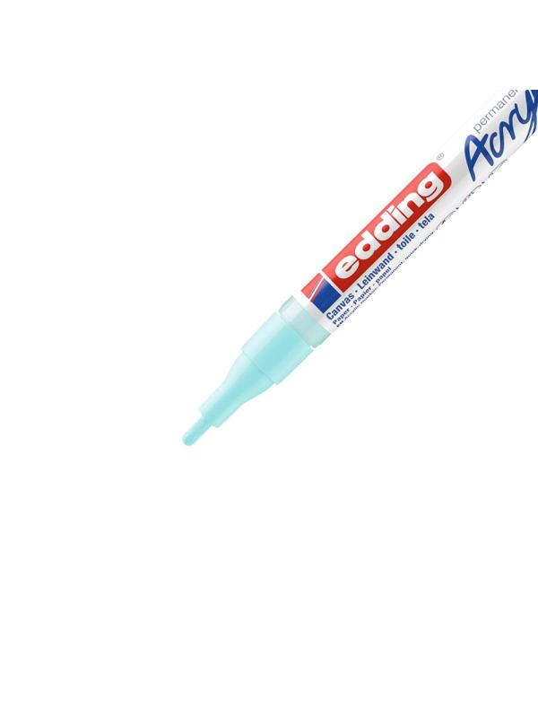 Маркер акриловый Edding 5300/916.кругл.1-2 мм.Пастельн.голубой/Pastelblue