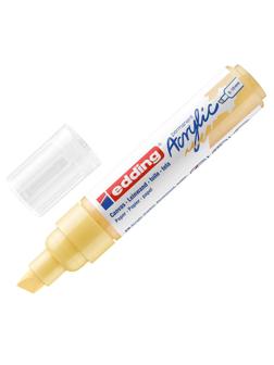 Маркер акриловый Edding 5000/915.скош.нак. 5-10 мм. Цвет Пастельный желтый