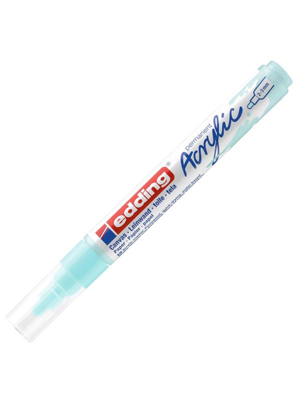 Маркер акриловый Edding 5100/916.кругл.нак. 2-3 мм. Цвет Пастельный голубой