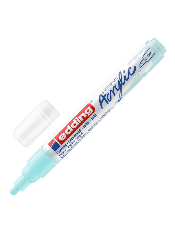 Маркер акриловый Edding 5100/916.кругл.нак. 2-3 мм. Цвет Пастельный голубой