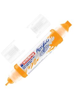 Маркер акриловый двусторонний 3D Edding 5400/906 Цвет Солнечный желтый