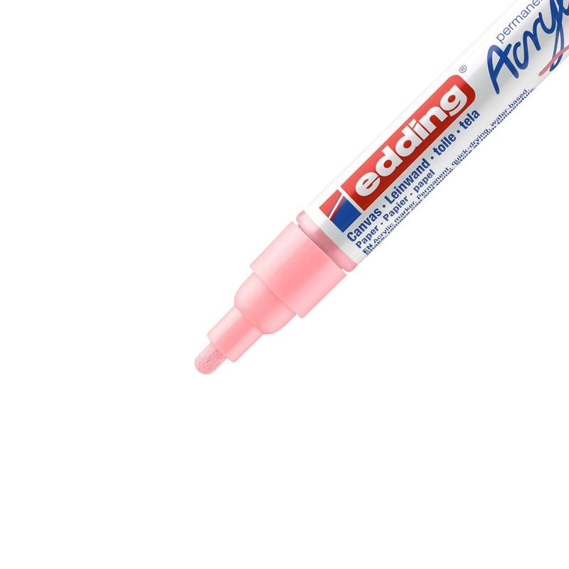 Маркер акриловый Edding 5100/935.кругл. 2-3 мм.Розовато-лилов./Classymauve