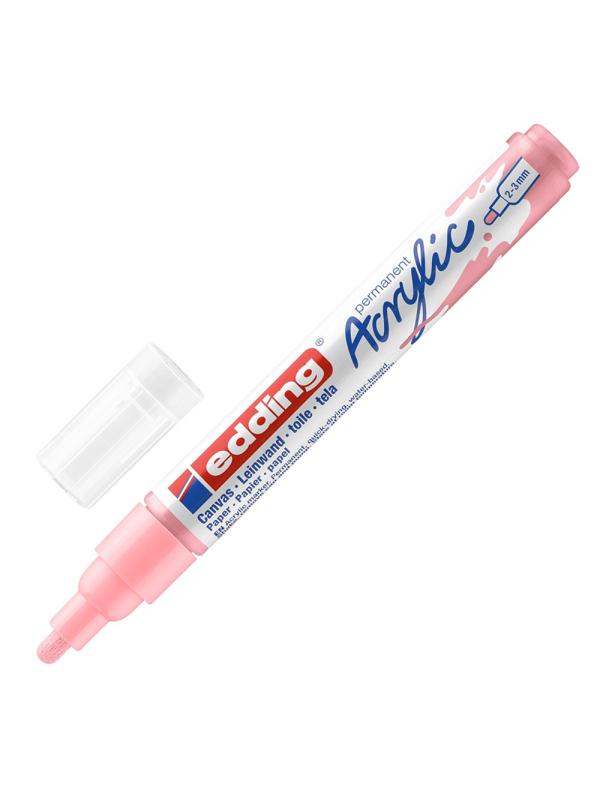 Маркер акриловый Edding 5100/935.кругл. 2-3 мм.Розовато-лилов./Classymauve