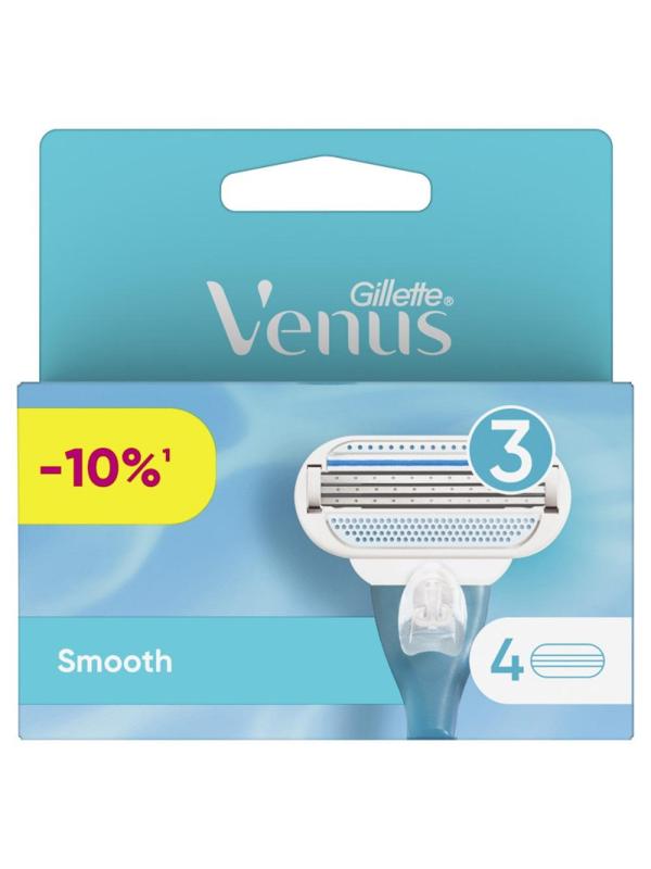 Сменные кассеты для бритья GILLETTE VENUS 4шт
