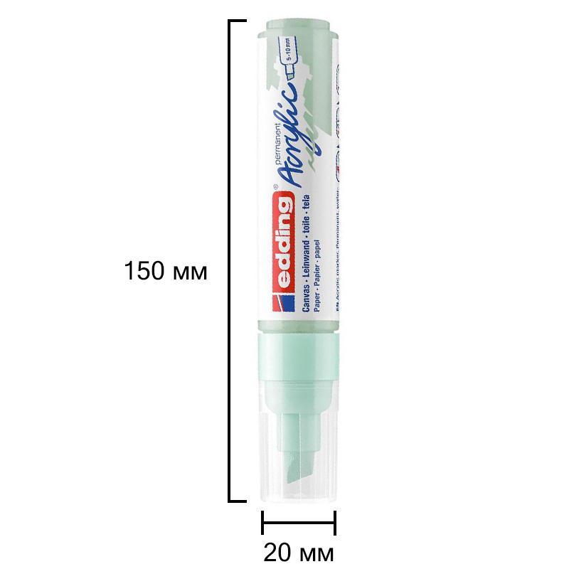 Маркер акриловый Edding 5000/928.скош.нак. 5-10 мм. Цвет Мята