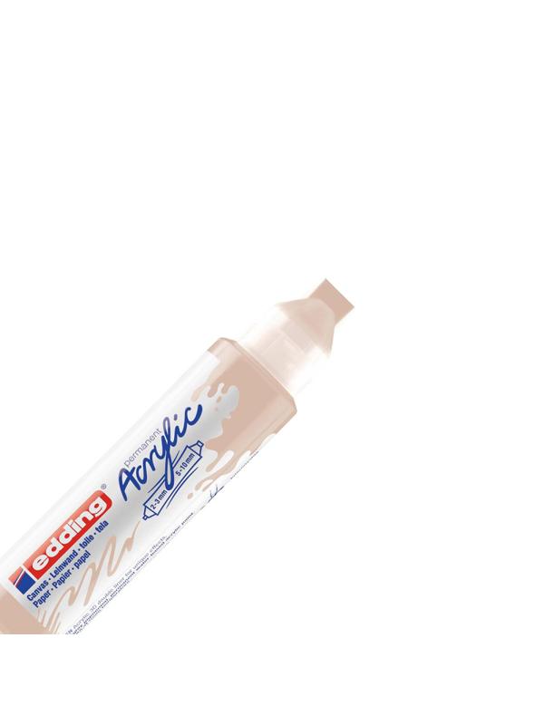 Маркер акриловый двусторонний 3D Edding 5400/255. Телесный/Warm beige