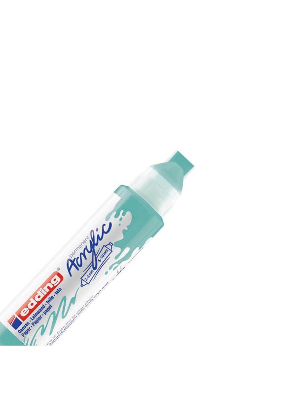 Маркер акриловый двусторонний 3D Edding 5400/934.2-3,5-10 мм.Цвет Бирюзовый