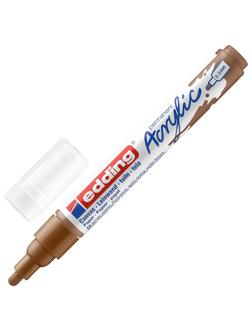 Маркер акриловый Edding 5100/919.кругл.нак. 2-3 мм.Светло-коричневый/Hazel