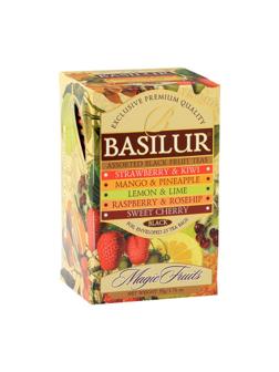 Чай Basilur ВОЛШЕБНЫЕ ФРУКТЫ Ассорти/Assorted 25 пак в конверт 2гx12 картон