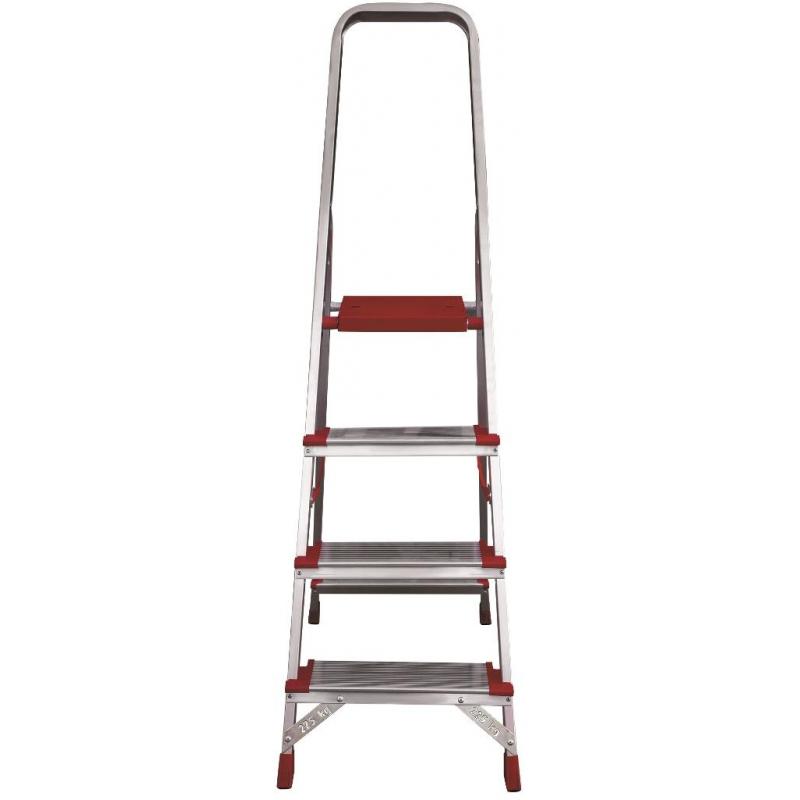 Стремянка алюминиевая усиленная 225 кг 4 ступени (130 мм) Новая Высота