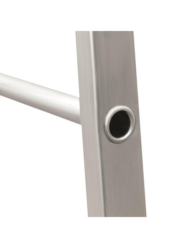 Стремянка алюминиевая усиленная 225 кг 4 ступени (130 мм) Новая Высота