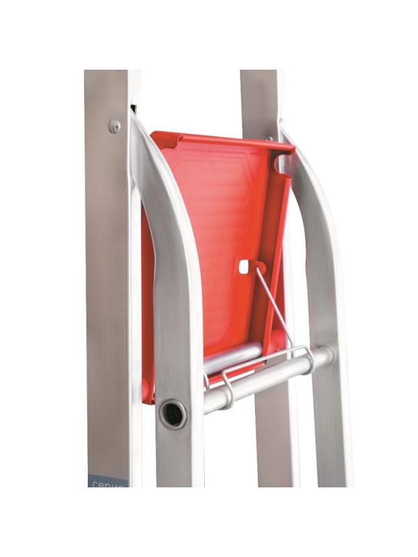 Стремянка алюминиевая усиленная 225 кг 4 ступени (130 мм) Новая Высота