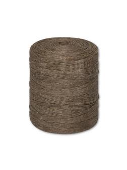 Шнур банковский льняной полированный 1250х2, 1000 м, (бобина 1.3 кг)