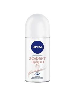 Дезодорант-антиперспирант Nivea шариковый Эффект Пудры, 50мл 82280