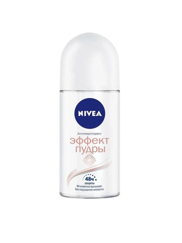 Дезодорант-антиперспирант Nivea шариковый Эффект Пудры, 50мл 82280