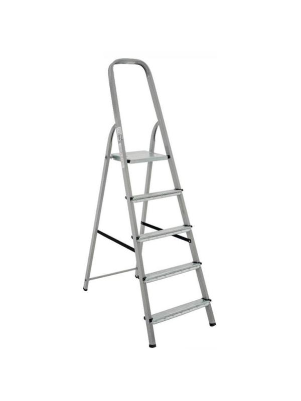 Стремянка стальная 5 ступеней Новая Высота