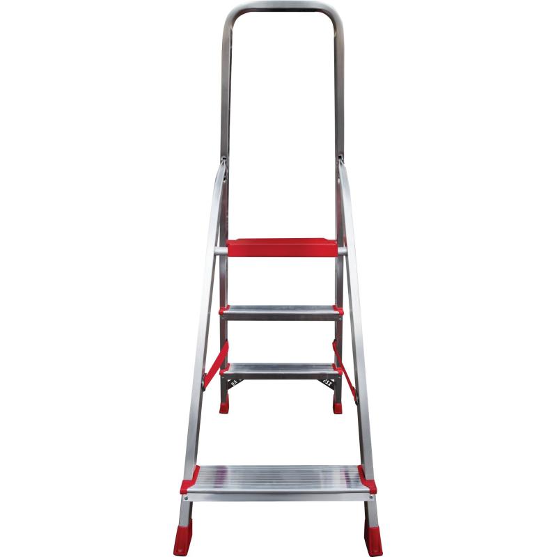 Стремянка алюминиевая усиленная 225 кг 3 ступени, Новая Высота